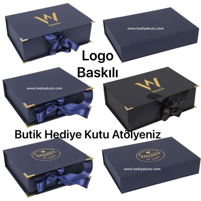 Logo Baskılı Firma Hediye Kutusu