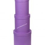 Silindir Hediye Kutu 3 Lü Set