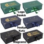 Logo Baskılı Hediye Kutusu 1-4