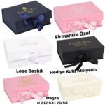 Logo Baskılı Hediye Kutusu 1-6