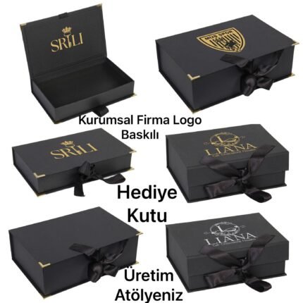 Logo Baskılı Hediye Kutusu H-26