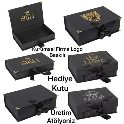 Logo Baskılı Hediye Kutusu H-28