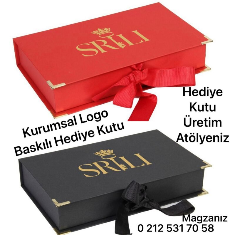 Logo Baskılı Hediye Kutusu H-29