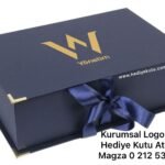 Logo Baskılı Hediye Kutusu H-7
