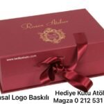 Logo Baskılı Hediye Kutusu H-9