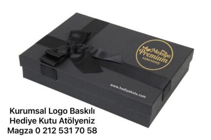 Logo Baskılı Hediye Kutusu AB-0