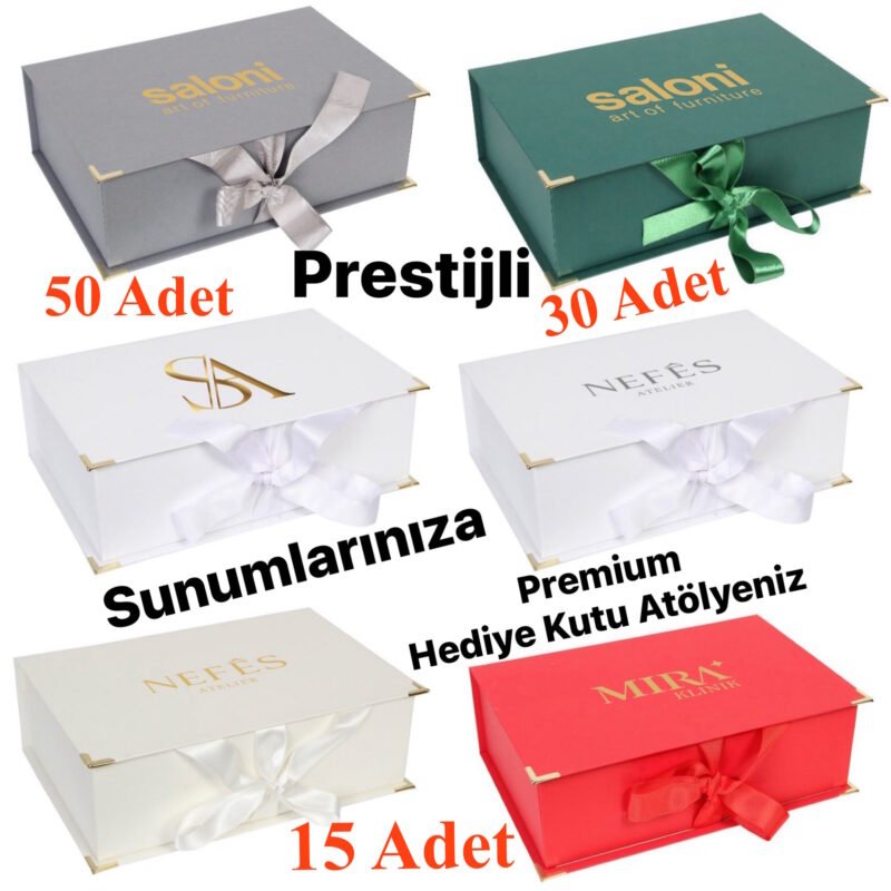 Hediye Kutusu Logo Baskılı A1